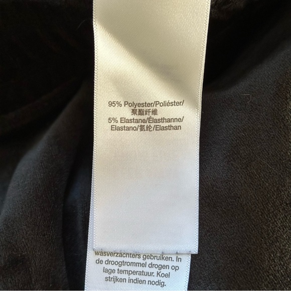 DKNY Velour Black Joggers Like New Medium - Picture 5 of 7